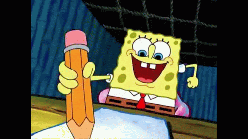Even Spongebob journals!